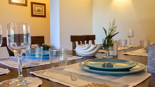 Villa Regina Dining area