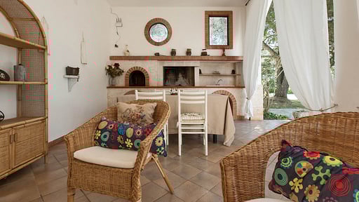 Villa Ricci Terrasse/Veranda