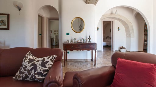 Villa Ricci Wohnbereich