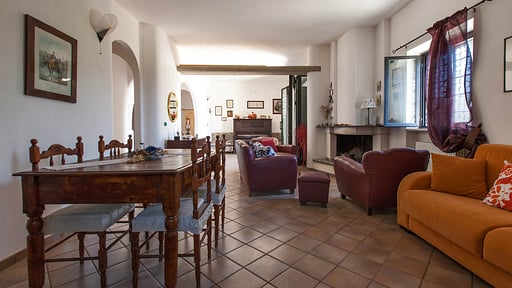 Villa Ricci Wohnbereich