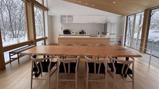 Villa Rindo Dining area