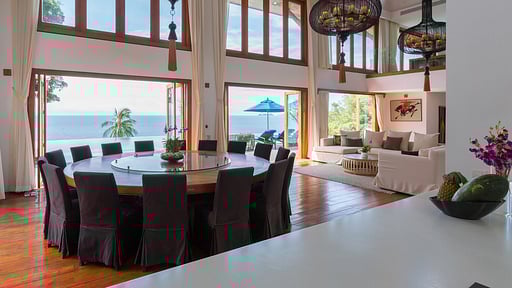 Villa Riva Samui Dining area