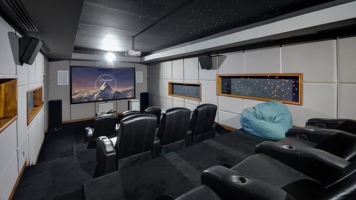 Villa Riva Samui Media room