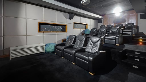 Villa Riva Samui Media room