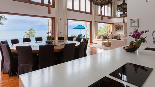 Villa Riva Samui Dining area