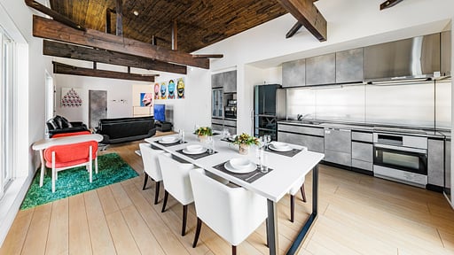 Villa Rochalie Dining area