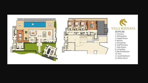 Villa Rodnaya Floor plan