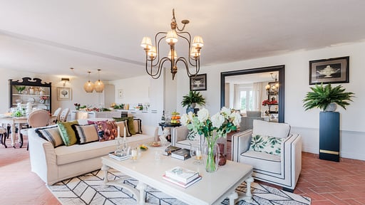 Villa Rofal Woonkamer