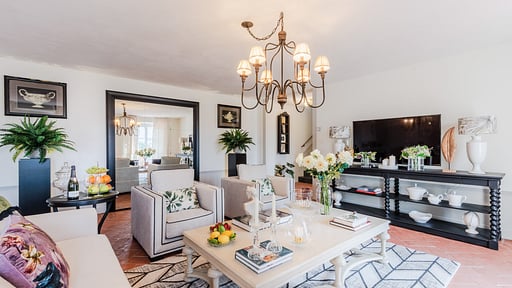 Villa Rofal Woonkamer