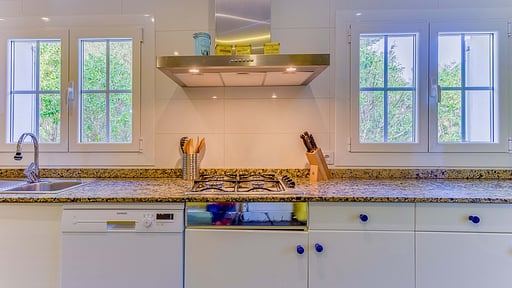 Villa Romana Bonaire Kitchen