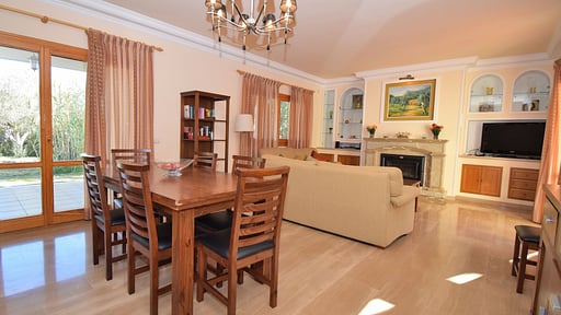 Villa Romana Zona de comedor