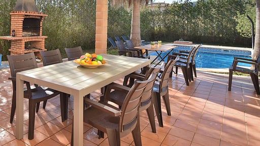 Villa Romana Zona de comedor