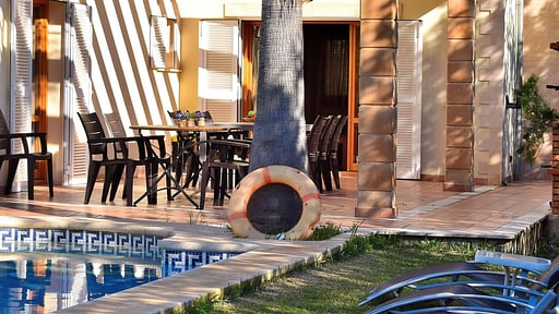 Villa Romana Zona de comedor