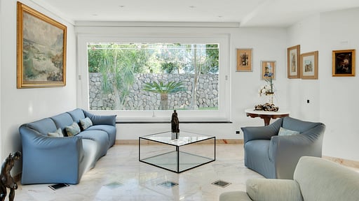 Villa Romeo Vico Equense Living room