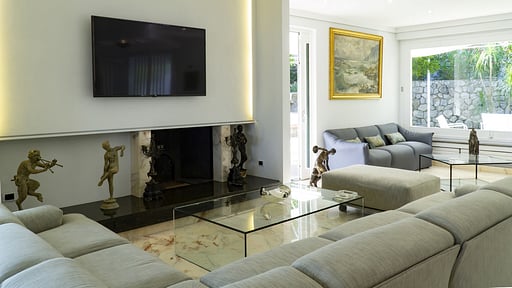 Villa Romeo Vico Equense Living room