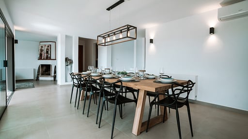 Villa Romero Rafael Dining area