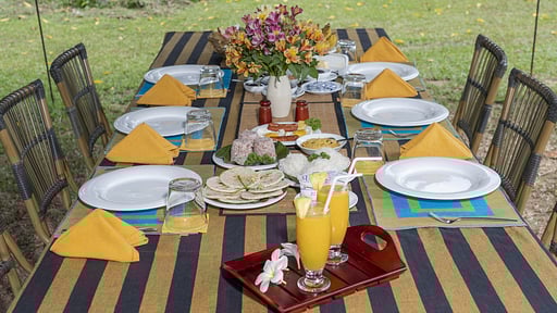Villa Ronnaduwa Dining area