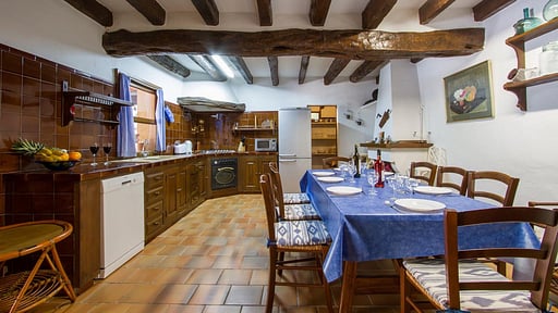 Villa Ros Gran Zona de comedor