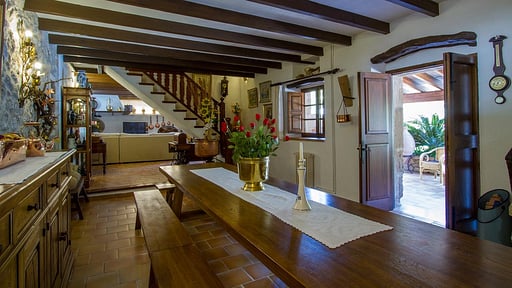 Villa Ros Gran Zona de comedor