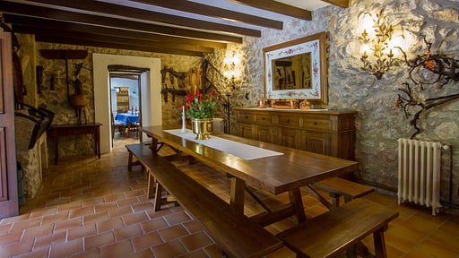 Villa Ros Gran Zona de comedor