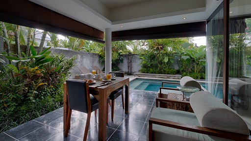 Villa Rosalia Dining area