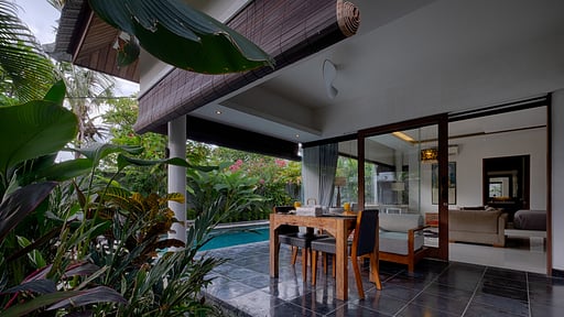 Villa Rosalia Dining area