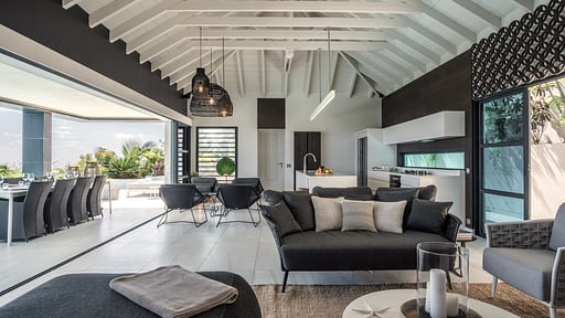 Villa Rose Dog Woonkamer