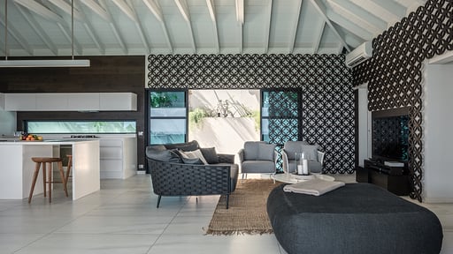 Villa Rose Dog Woonkamer