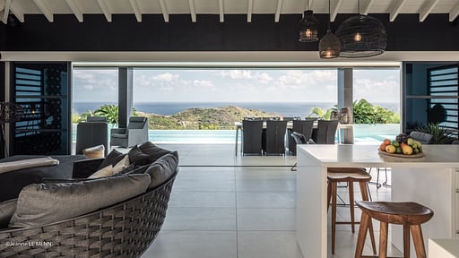 Villa Rose Dog Woonkamer