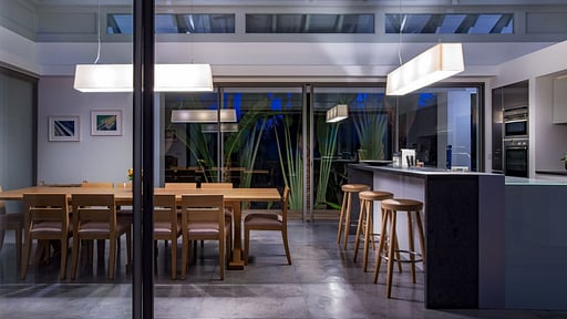 Villa Rose Dining area