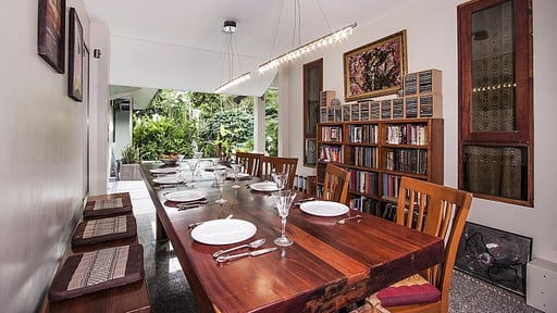 Villa Roucin Dining area
