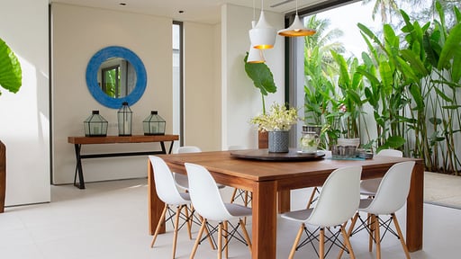 Villa Roxo Dining area