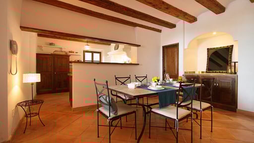 Villa Sa Cala Dining area