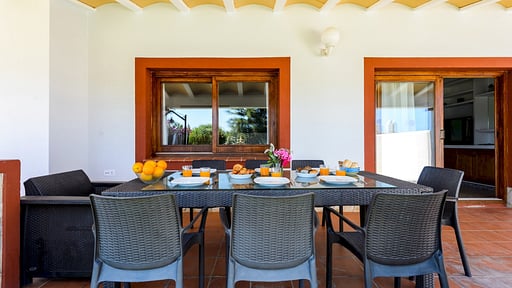 Villa Sa Carroca Sant Joseph Dining area