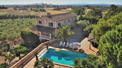 Villa Sa Font Nova Drone pictures