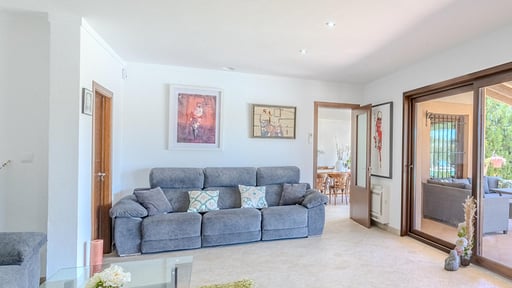 Villa Sa Llar Living room