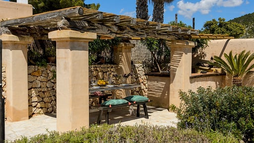 Villa Sa Paissa Zona de comedor