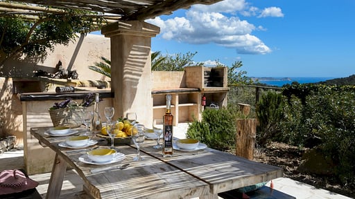 Villa Sa Paissa Zona de comedor