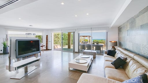 Villa Sa Platja Гостиная