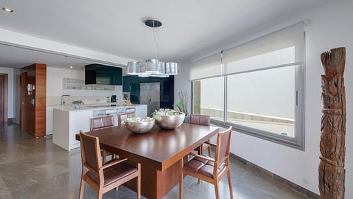 Villa Sa Platja Обеденная зона