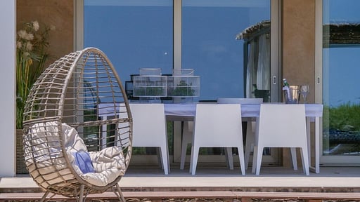 Villa Sa Platja Обеденная зона