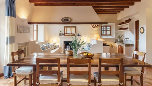 Villa Sa Tanca Dining area