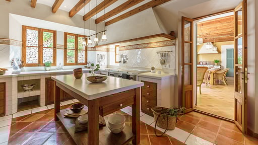 Villa Sa Tanca Kitchen
