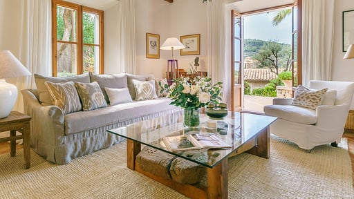 Villa Sa Tanca Living room 1