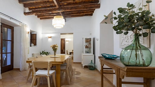 Villa Sa Vinya Dining area