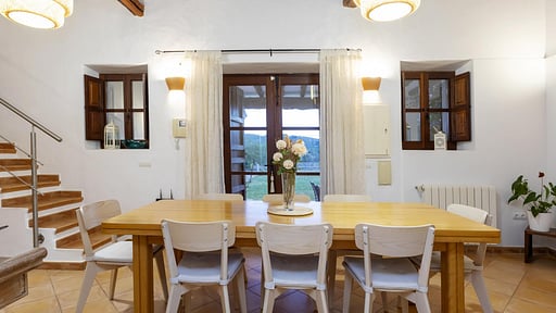 Villa Sa Vinya Dining area