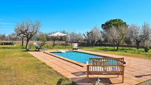 Villa Sa Vinyeta Бассейн