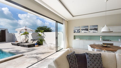 Villa Saam Skye Beach Living room