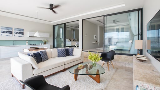 Villa Saam Skye Beach Living room