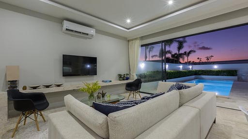 Villa Saam Skye Beach Living room